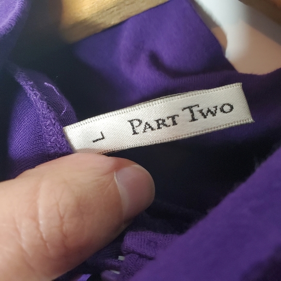 Purple turtleneck by Part Two - Picture 6 of 9